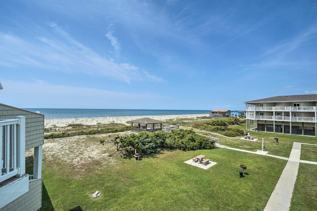Oak Island Beachfront Condo With Community Pool Luaran gambar